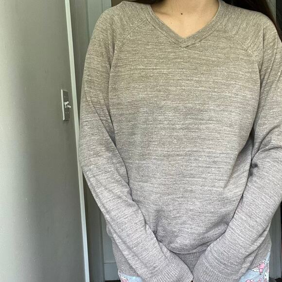 American Eagle Outfitters Light Brown Wool Sweater - Picture 3 of 4